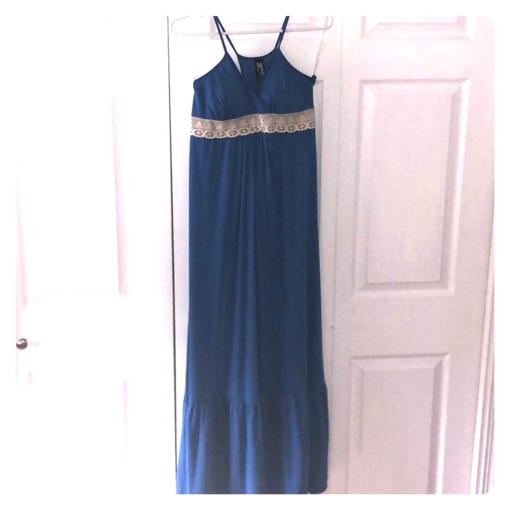 NWT Summer maxi dress - blue size M